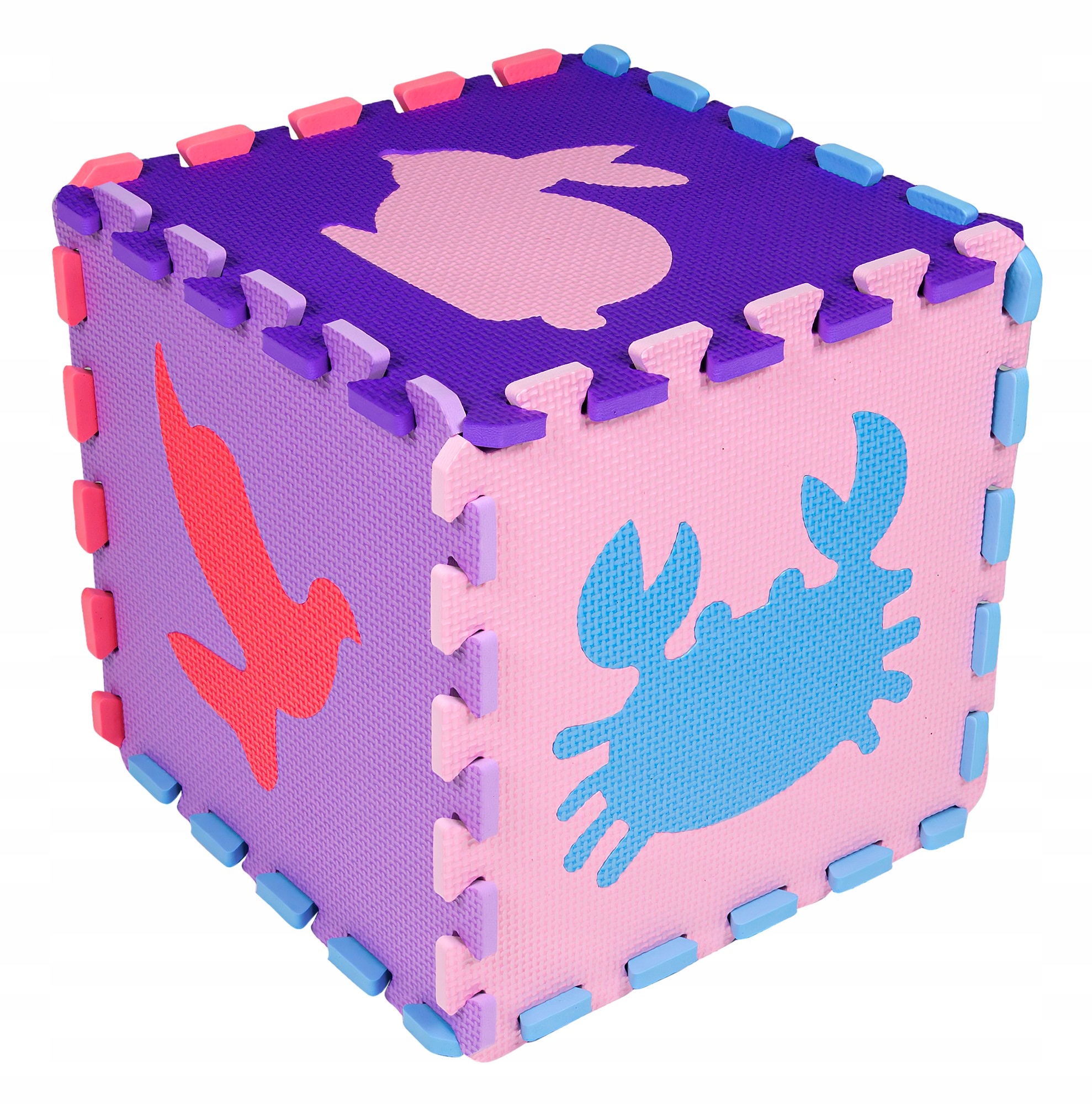 MATA PIANKOWA PUZZLE PIANKOWE 34 EL DLA DZIECI DUŻE KOJEC 3w1 HUMBI 120x120 Wiek dziecka 3 lata +