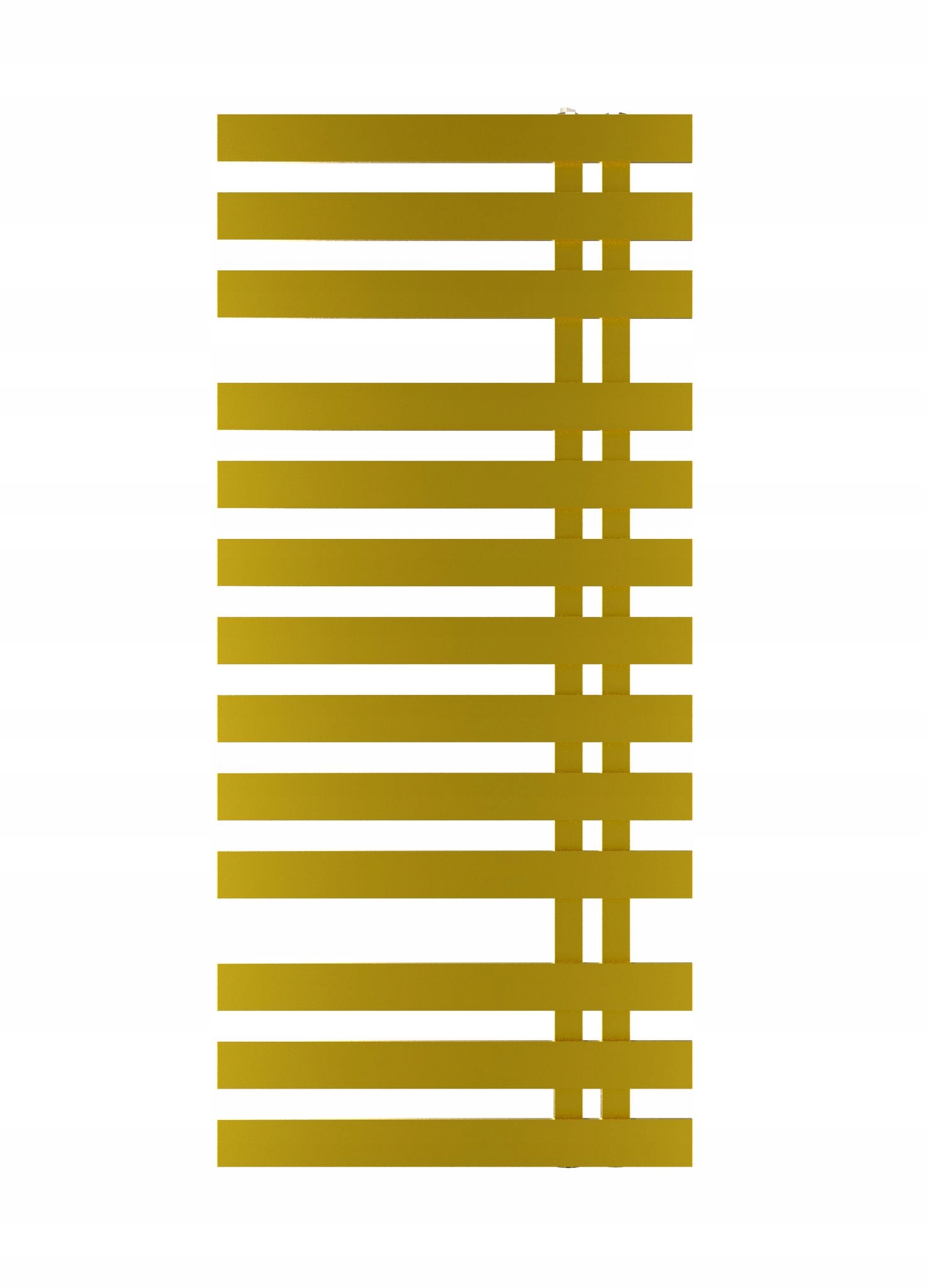 Dekorativní Vertikální Radiátor Flash Pravý 1070/500 Zlatý