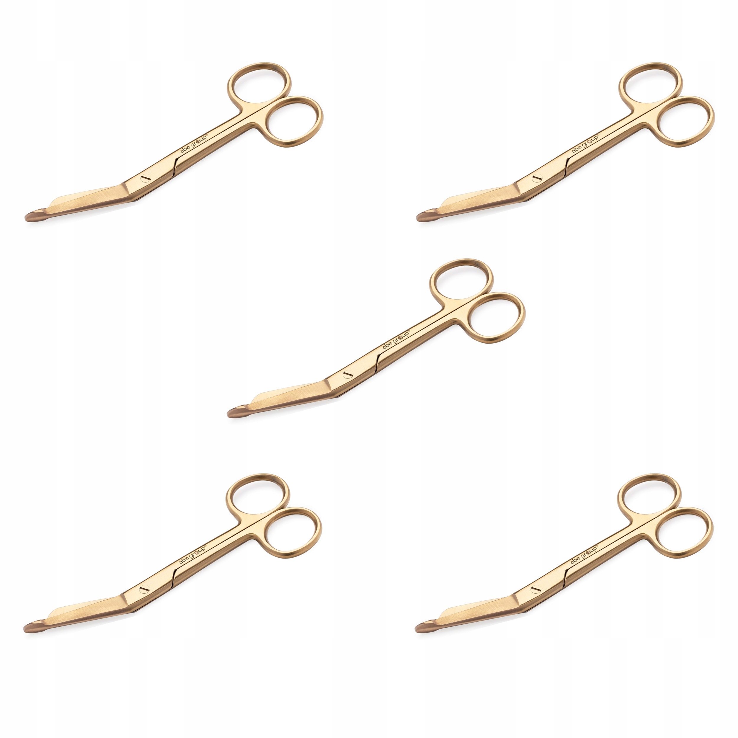 Nůžky na tejpování obvazových náplastí 1505 Sada 5 kusů Aba Group