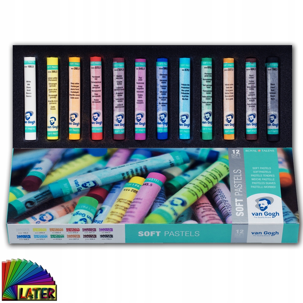 Suché pastely Van Gogh 12ks od Later