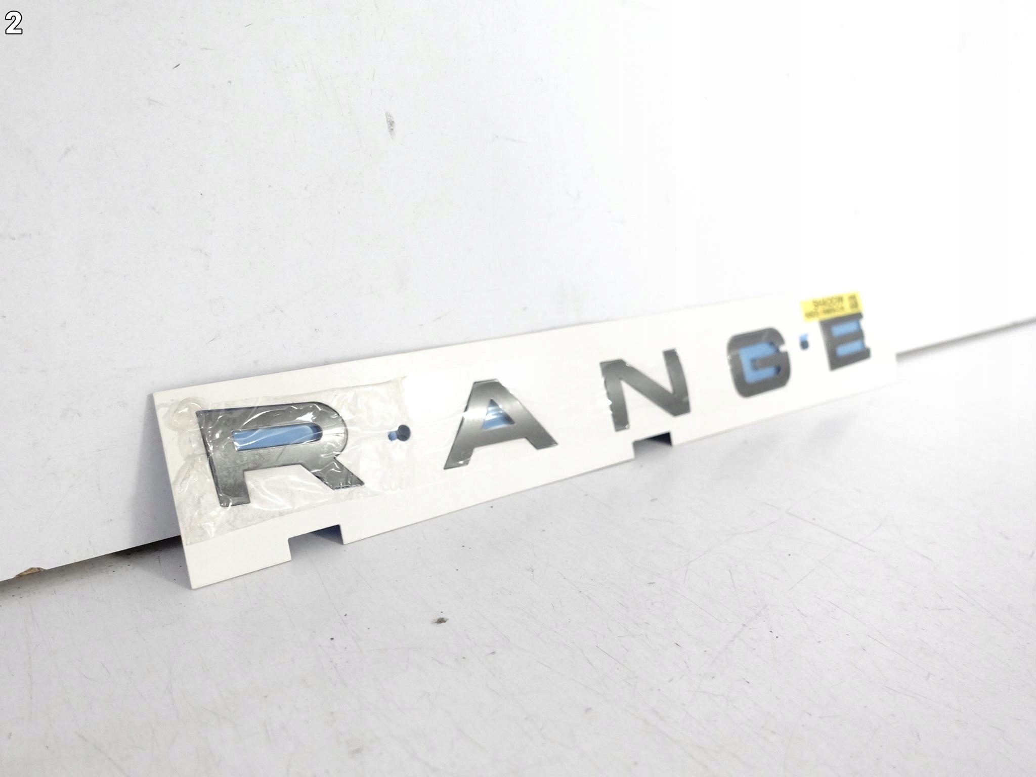 RANGE ROVER EVOQUE II L551 18- logo NAPIS EMBLEMAT bonnets new ORG SHADOW