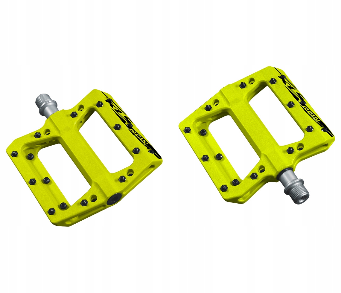Pedały rowerowe platformowe Kellys Rein yellow
