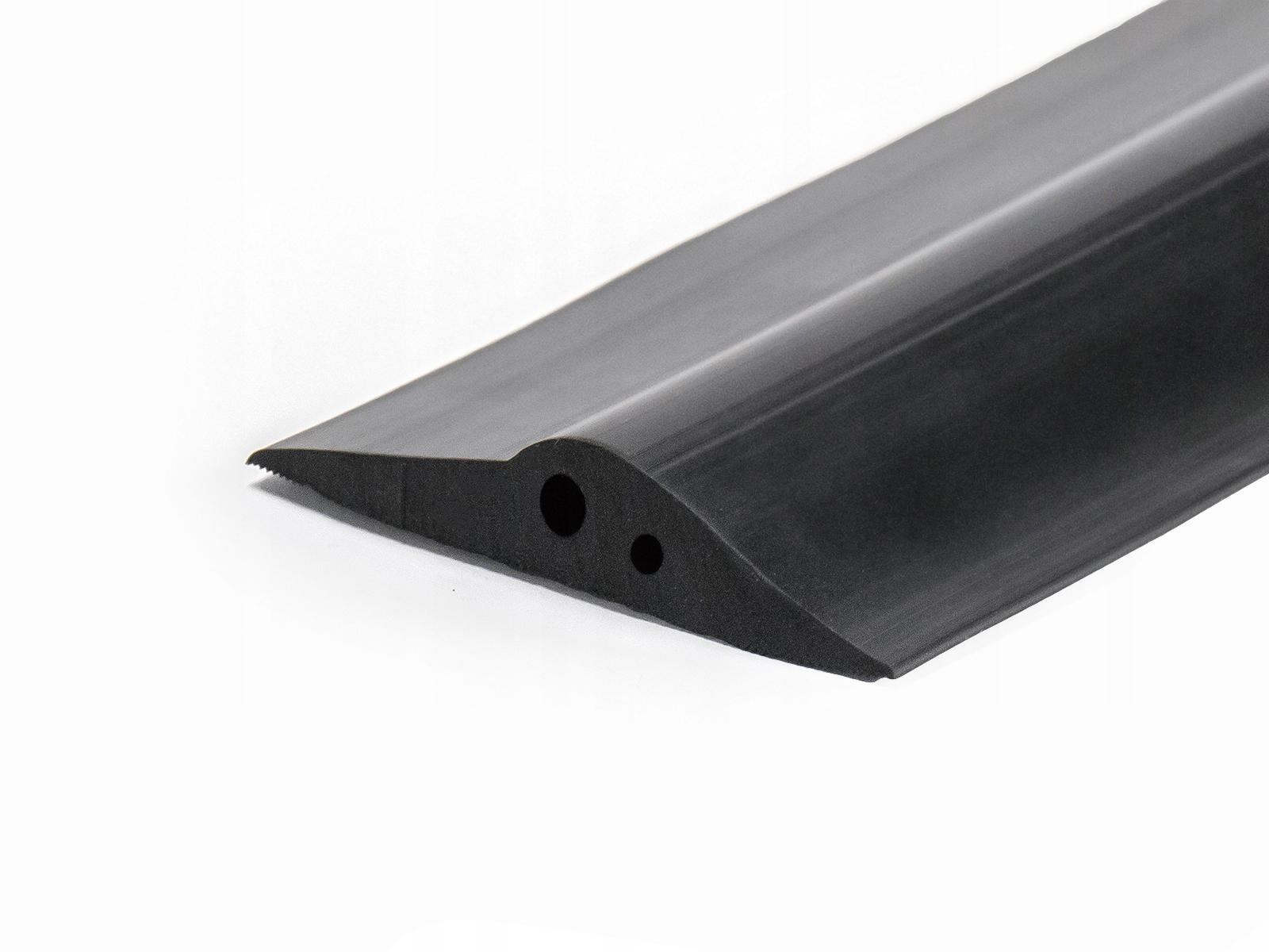 USZCZELKA Garażowa Próg Garażowy Gumowy do Bramy 21x115 mm - 1 mb Długość 100 cm