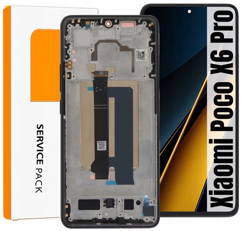 Displej Pro Xiaomi Poco X6 Pro Originální Displej Rámeček