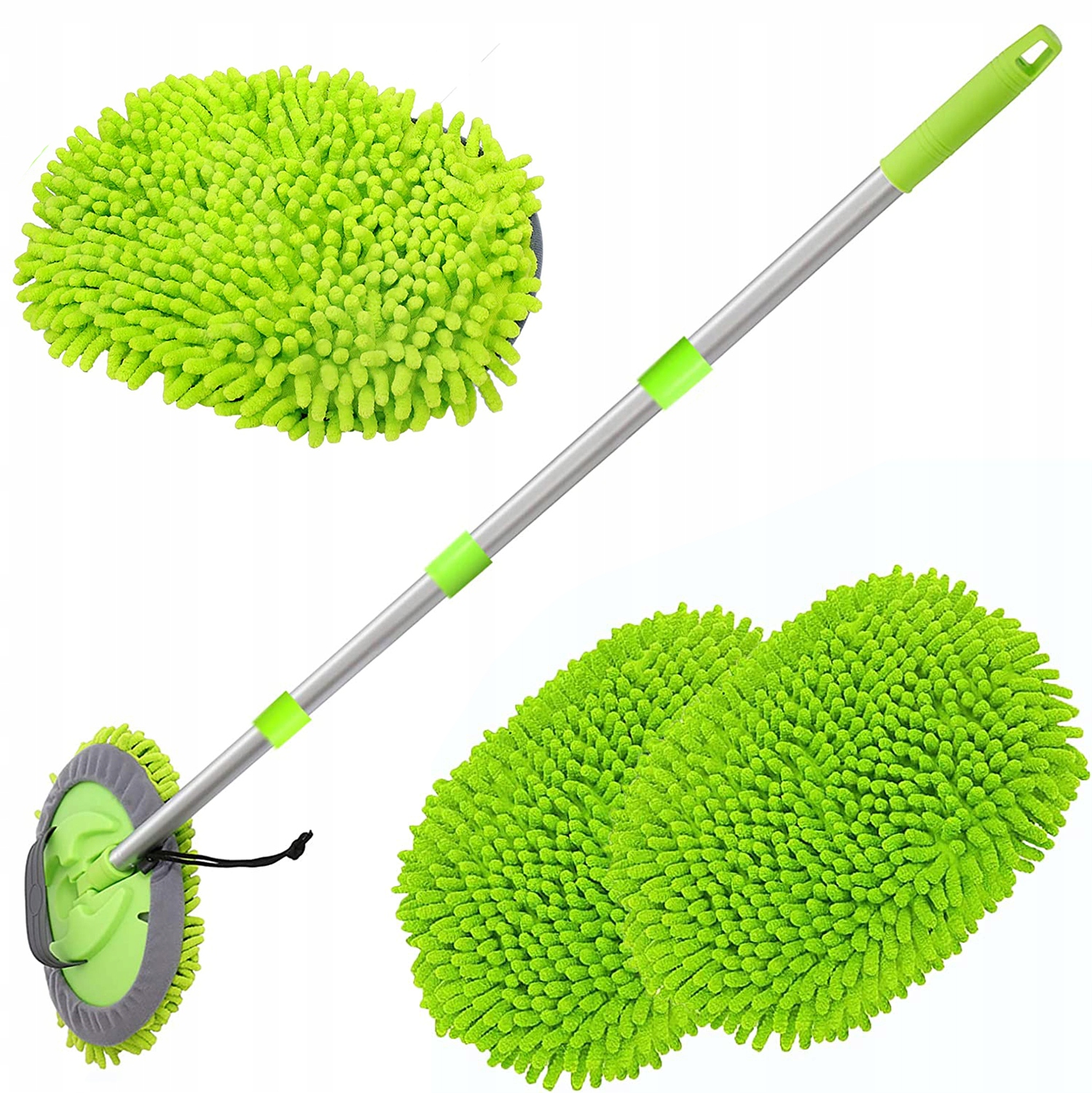 

Szczotka Do Mycia Samochodu 2 W1 3X Głowica Mopa