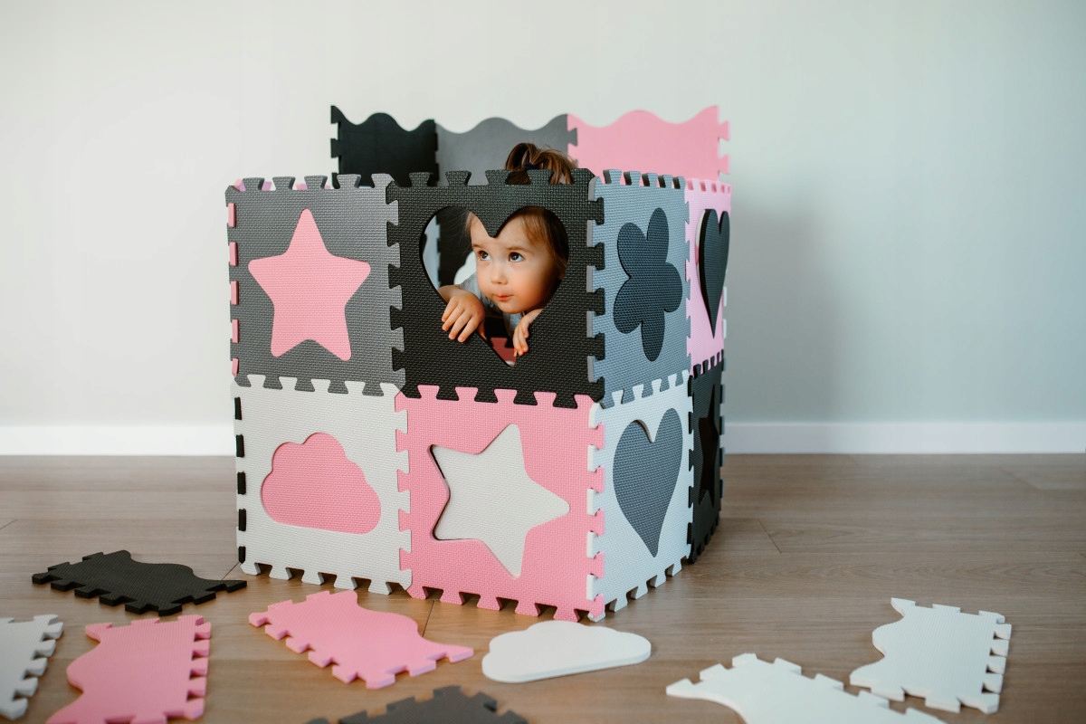 KIDWELL PUZZLE PIANKOWE MATA EDUKACYJNA XXL Wysokość produktu 15 cm