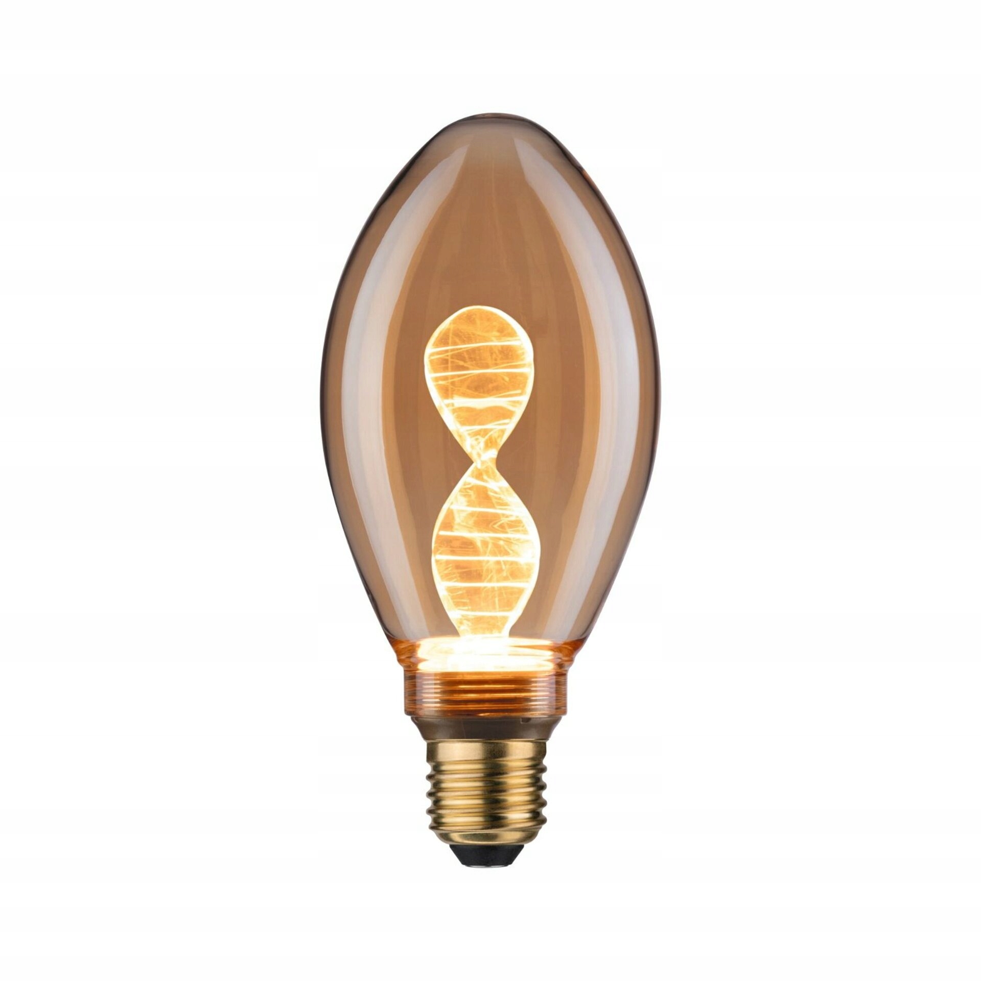Paulmann Inner Glow Helix Led žárovka E27 3,5W 1800K zlatá vintage