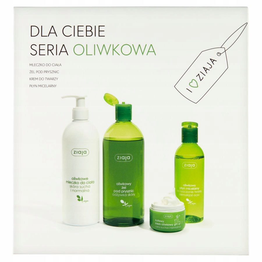 

Ziaja Seria Oliwkowa zestaw kosmetyków