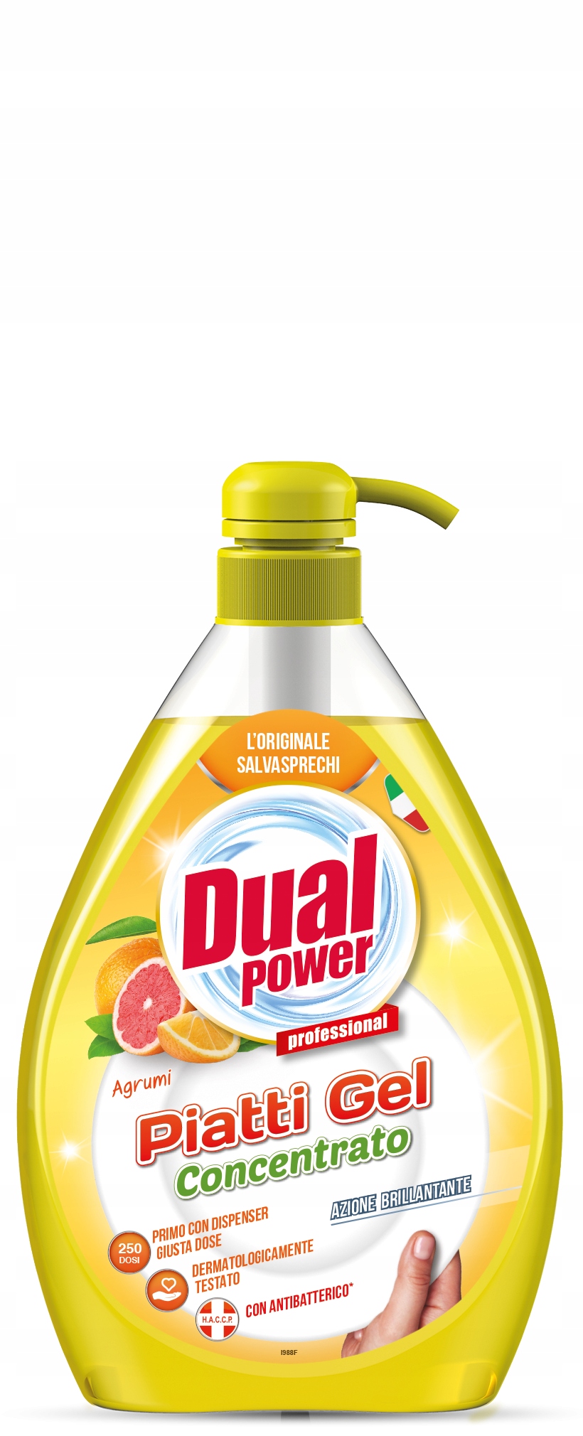 

Dual Power Piatti 1l Płyn do naczyń Cytrusowy