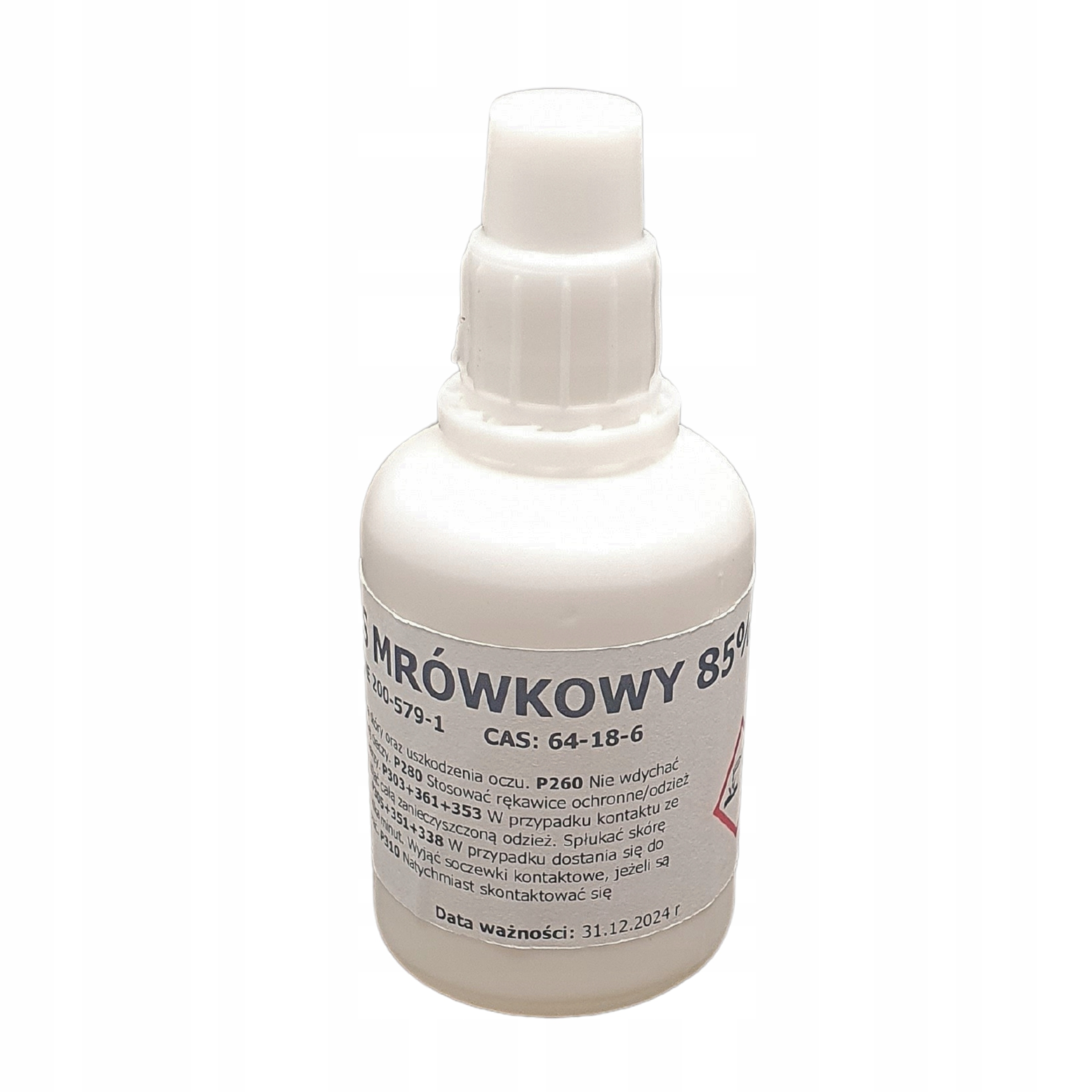 Kwas Mrówkowy 85% 40 ml SOLO jednorazowa dawka do ULA na Warozę