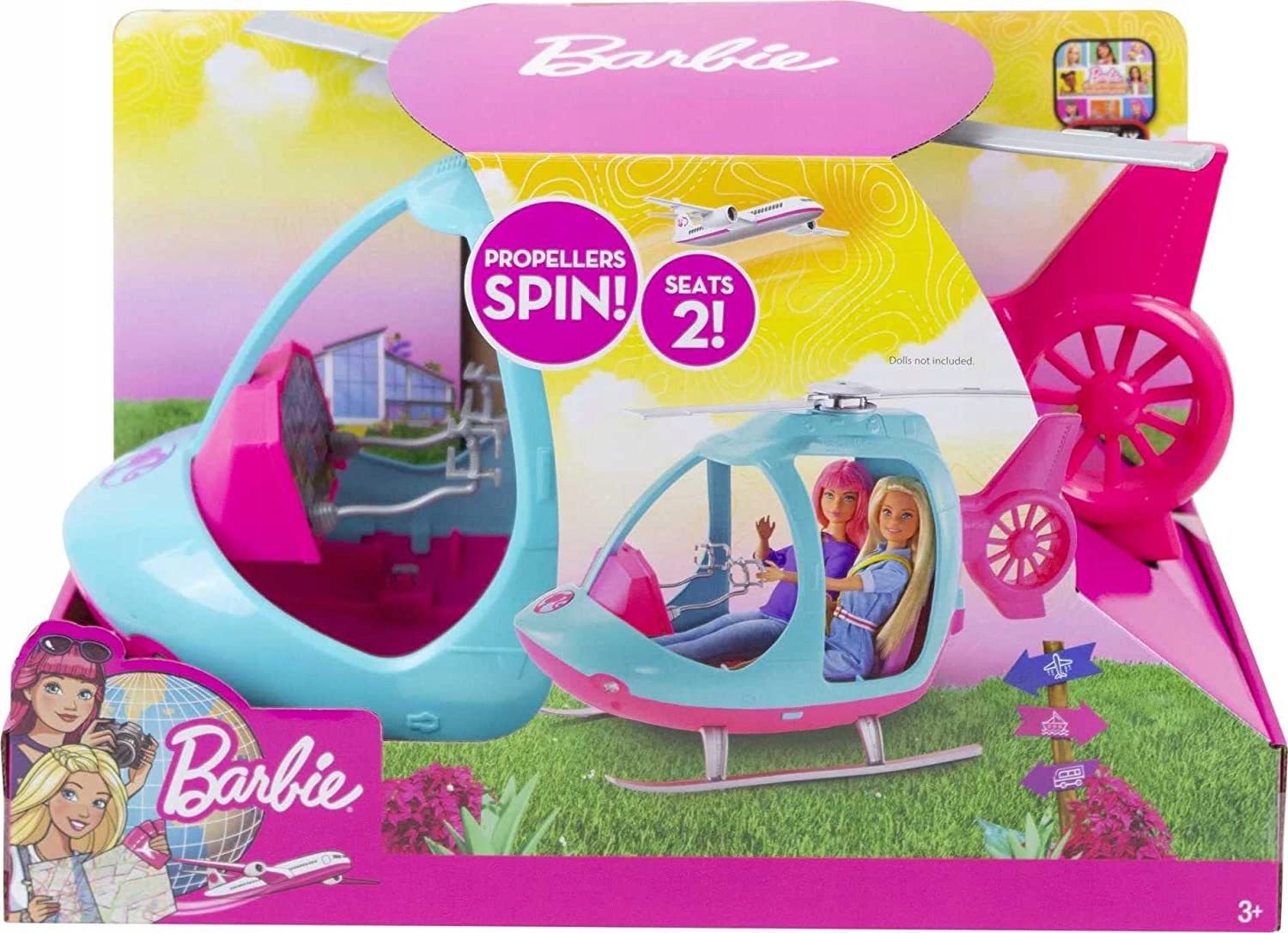 BARBIE HELIKOPTER DLA LALKI ZESTAW EAN (GTIN) 6944166588207