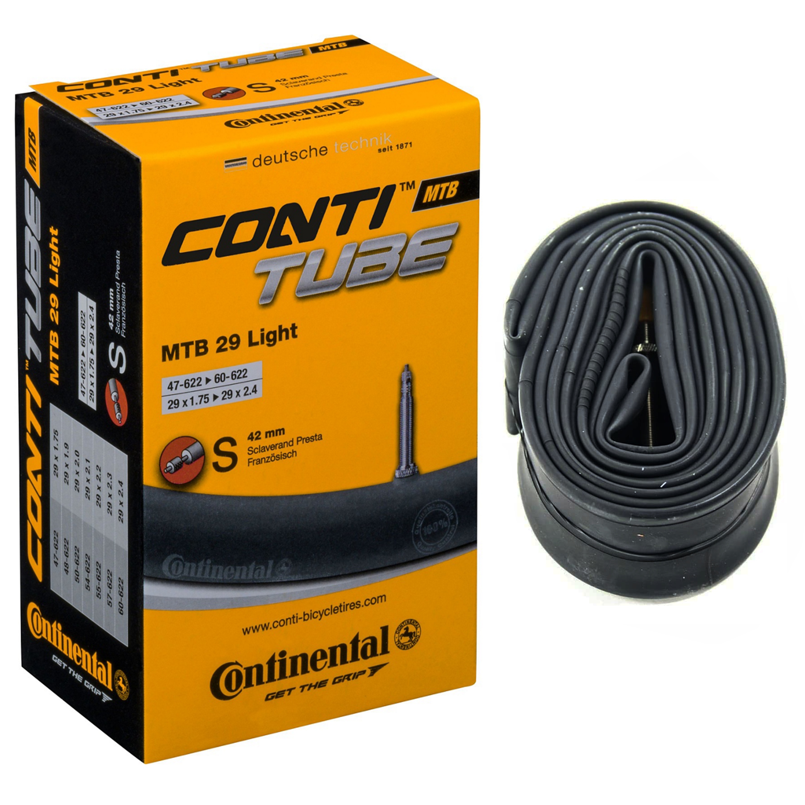 

Dętka Continental Light 29 x 1,75-2,50 Presta 42mm
