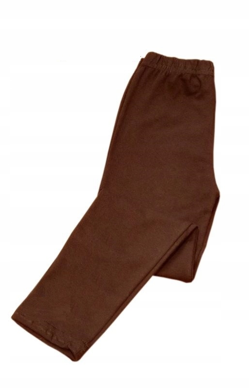 GETRY LEGGINSY DZIECIĘCE BAWEŁNIANE 122 Brązowe