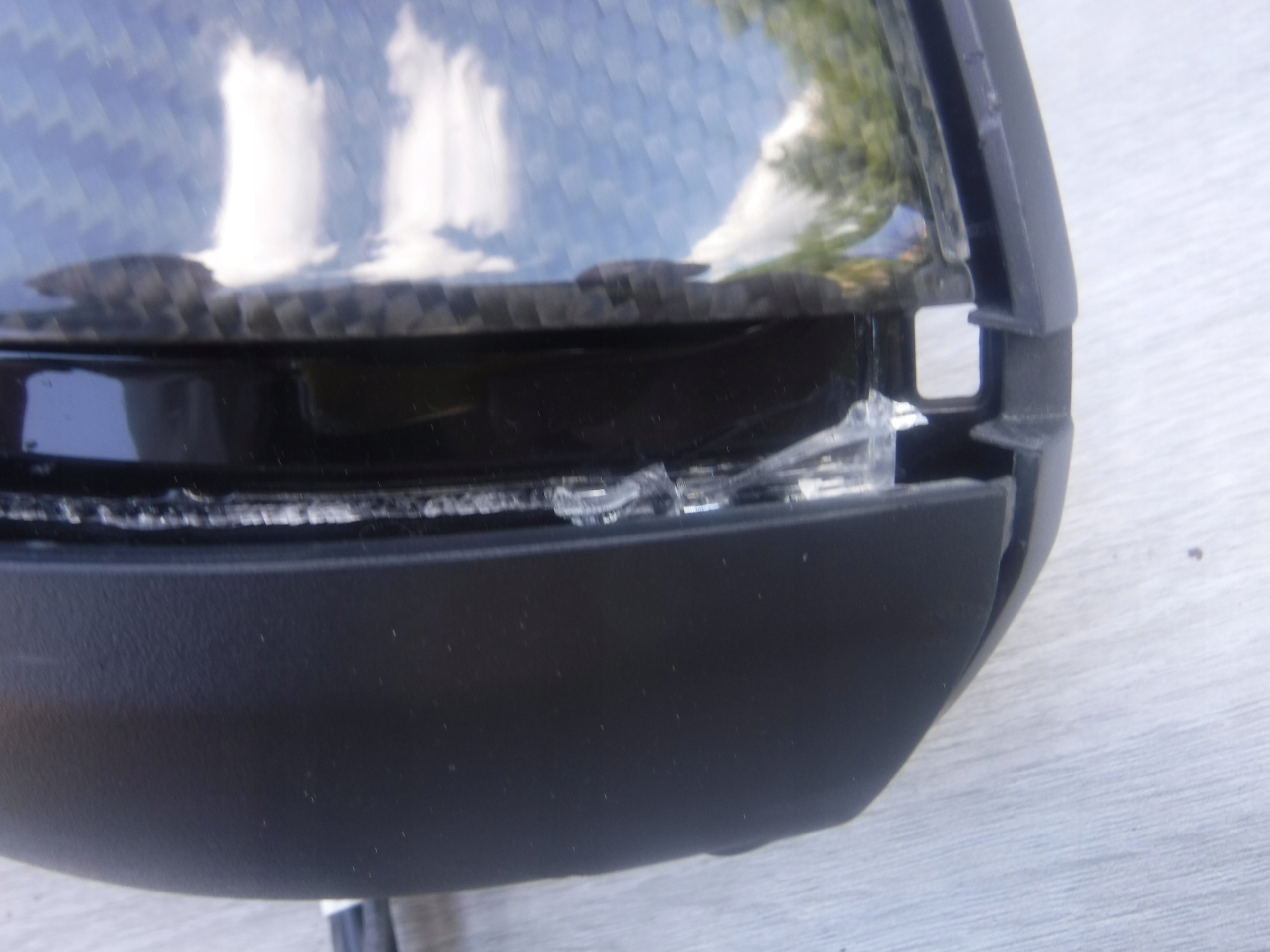 AUDI Q7 SQ7 4M mirror CARBON KAMERA karbon left