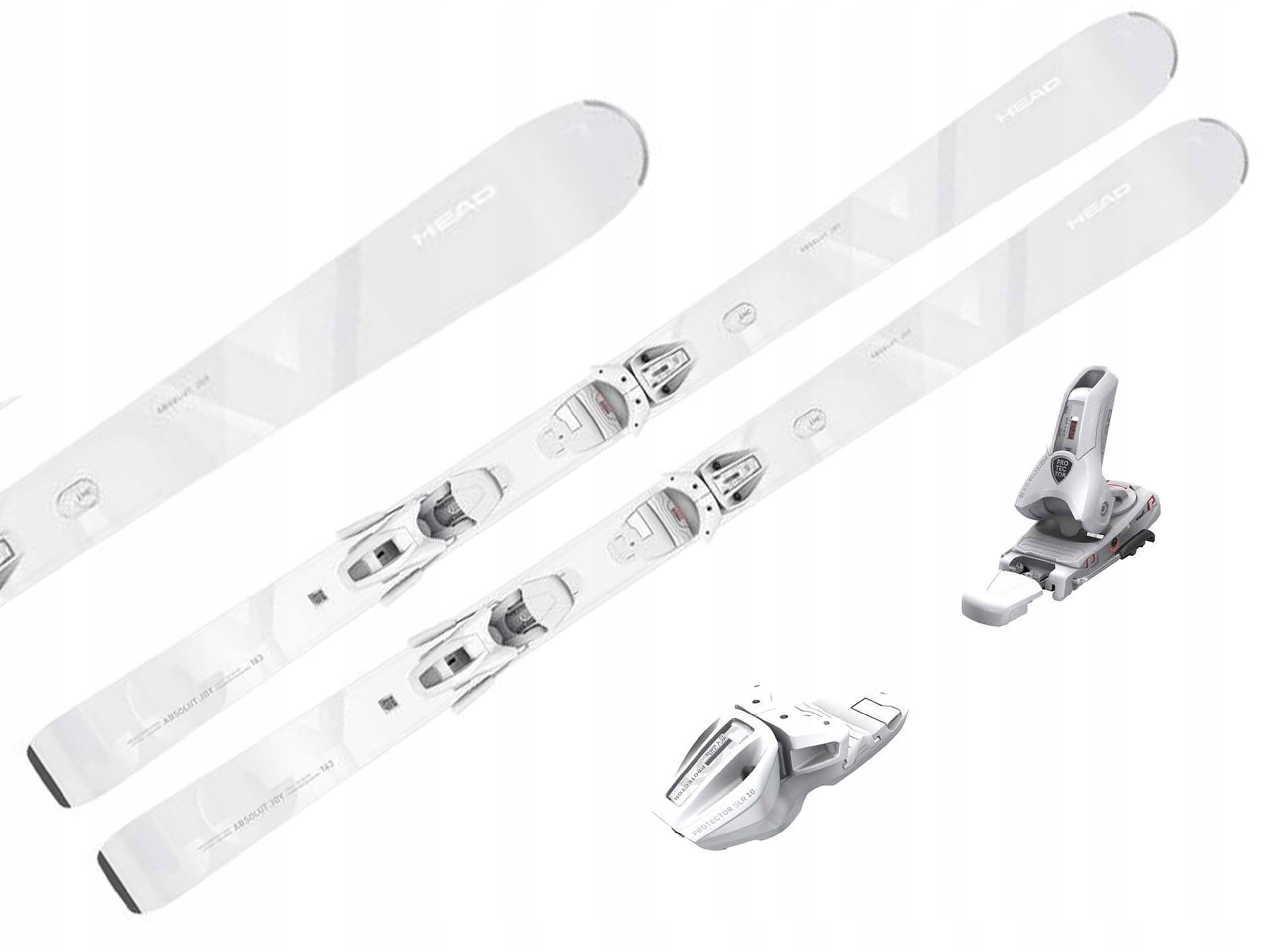 Narty damskie Head e.absolut Joy wiązania Protector Slr 10 Gw 163cm