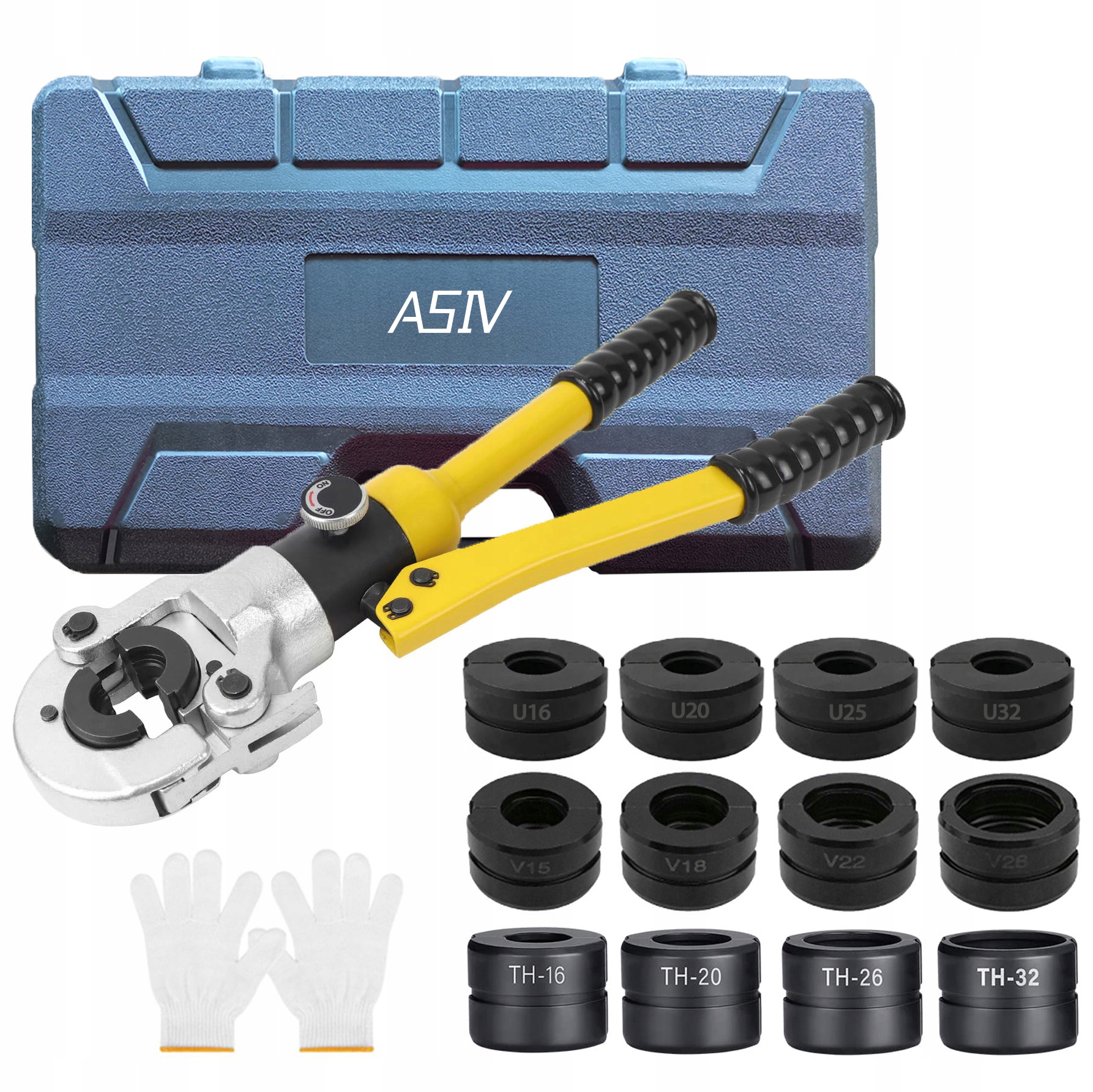 Hydraulická Lisovacia Svorka Na Rúry Pex (th+u+v)