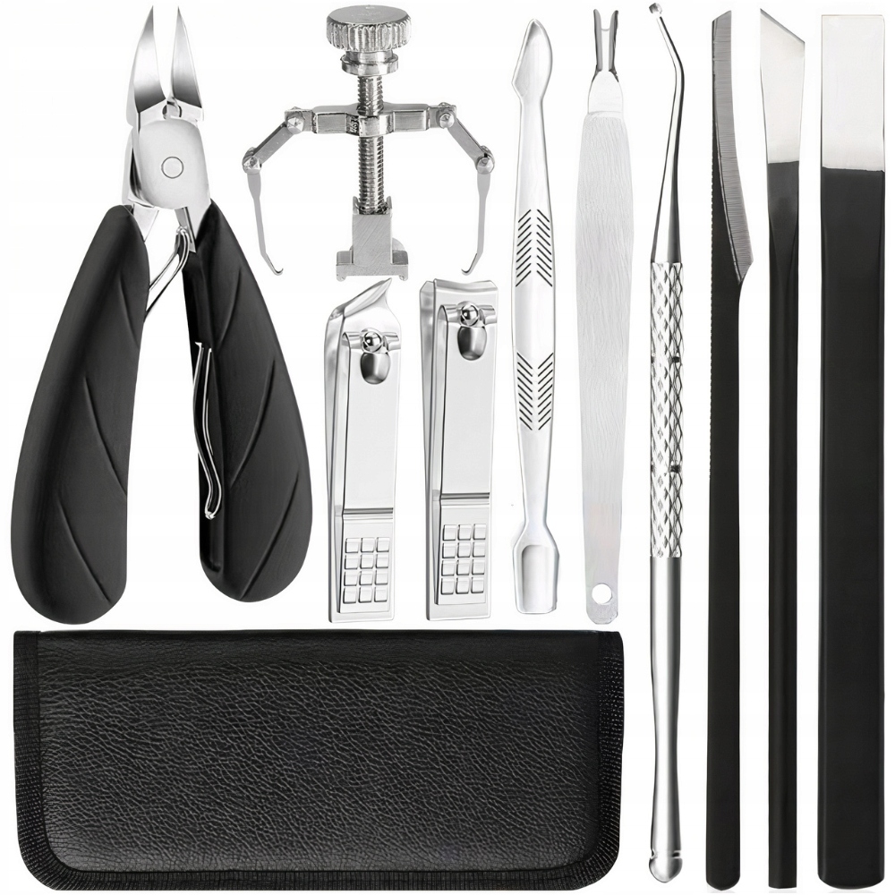 

Obcinacz Do Paznokci Zestaw 8W1 Cążki Wrastających