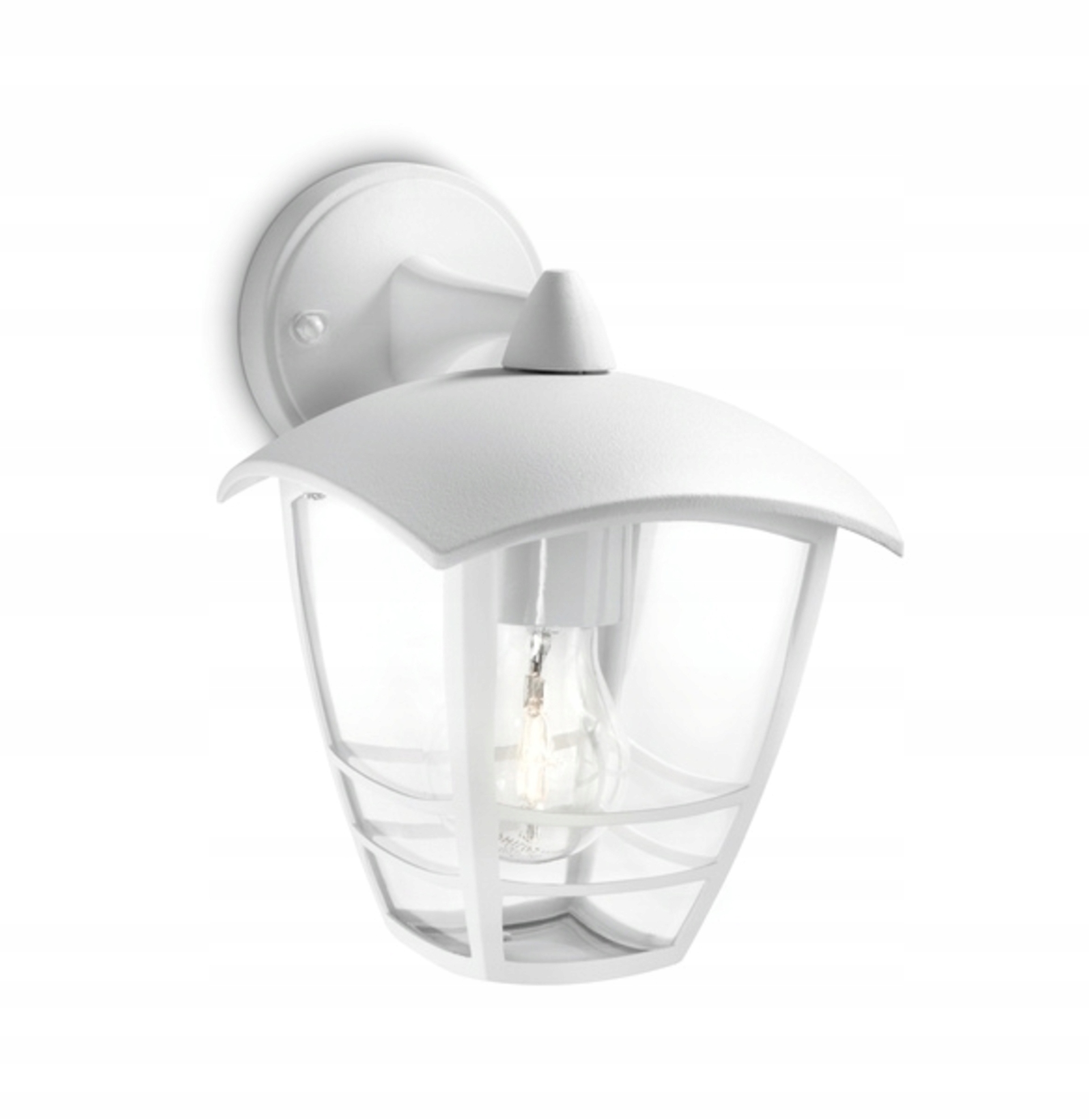 Philips 15381/31/16 venkovní nástěnné svítidlo bílé, E27, IP44, hliník