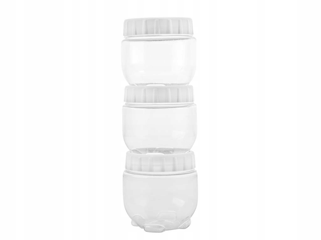 

Pojemniki Zakręcane Biały Praktyczna 450 ML 3 Szt.