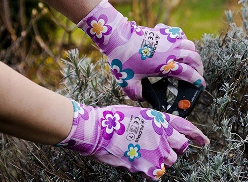 Rękawice robocze ogrodowe damskie mocne 12 par Rozmiar 8