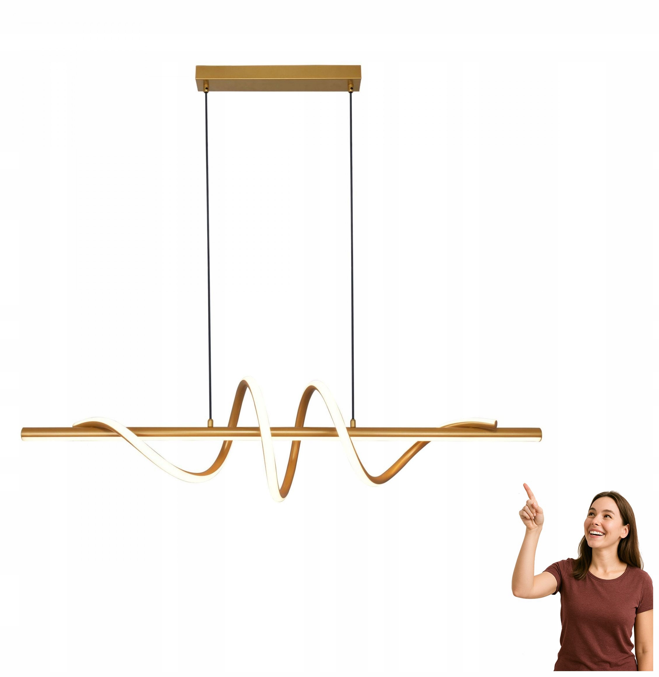 Závěsná Led lampa 40W Velenne P241249402 Zuma Line