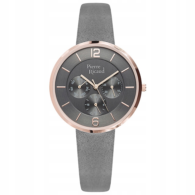 Dámské hodinky Pierre Ricaud P22023.9G57QF2 šedé