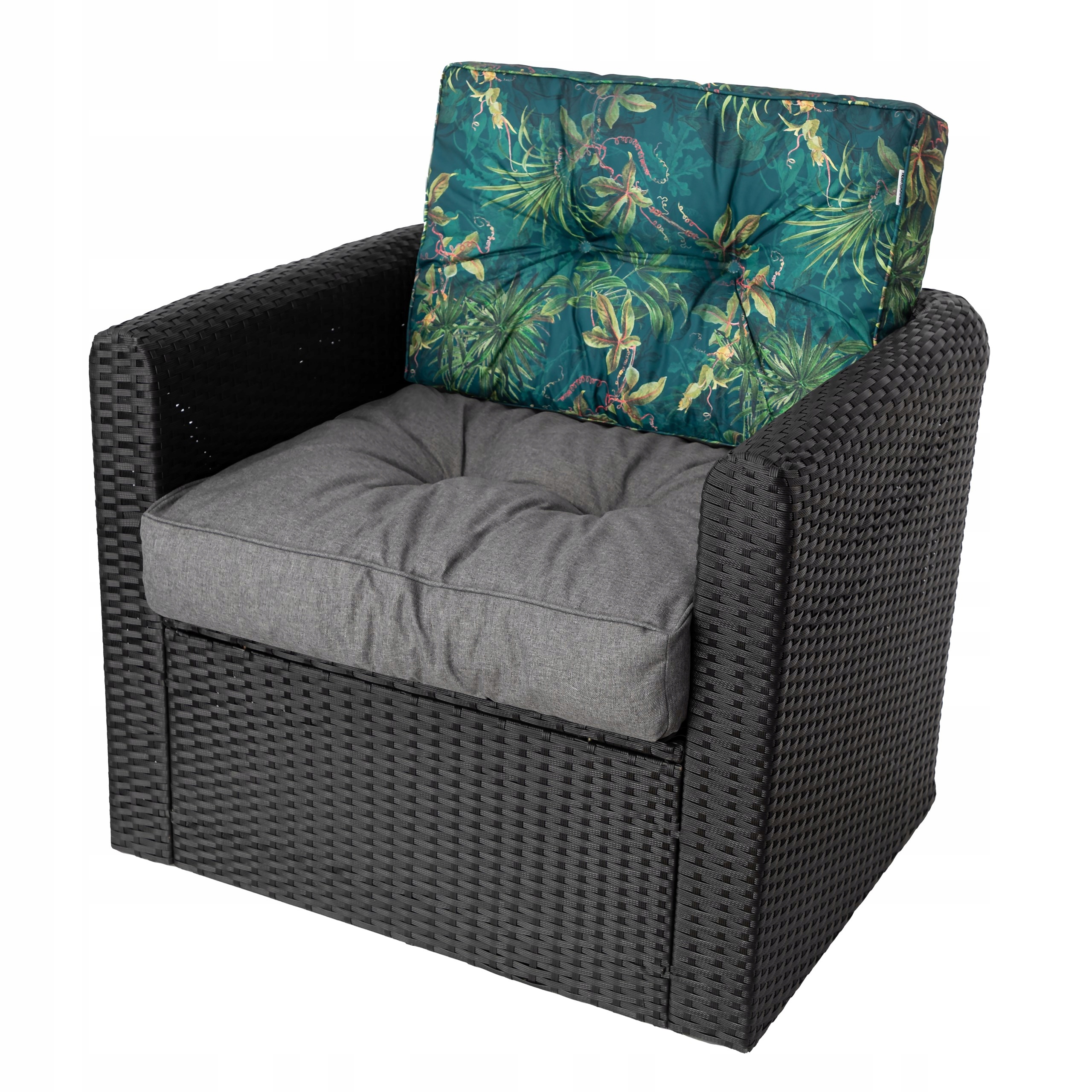 Vankúš na kreslo, pohovku, lavičku, technorattan 68x68