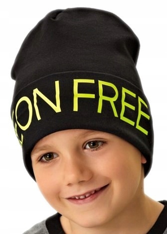 CZAPKA CHŁOPIĘCA WIOSNA/JESIEŃ r.52-54 6-12L