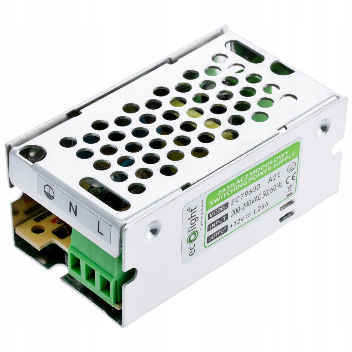 

Zasilacz 12V Led 15W 1,25A Slim Do Taśmy