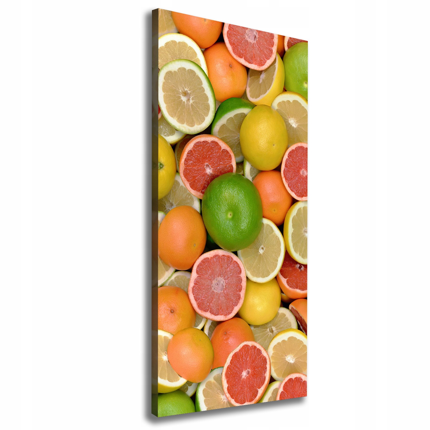 

Foto obraz na płótnie Owoce cytrusowe 50x125 cm