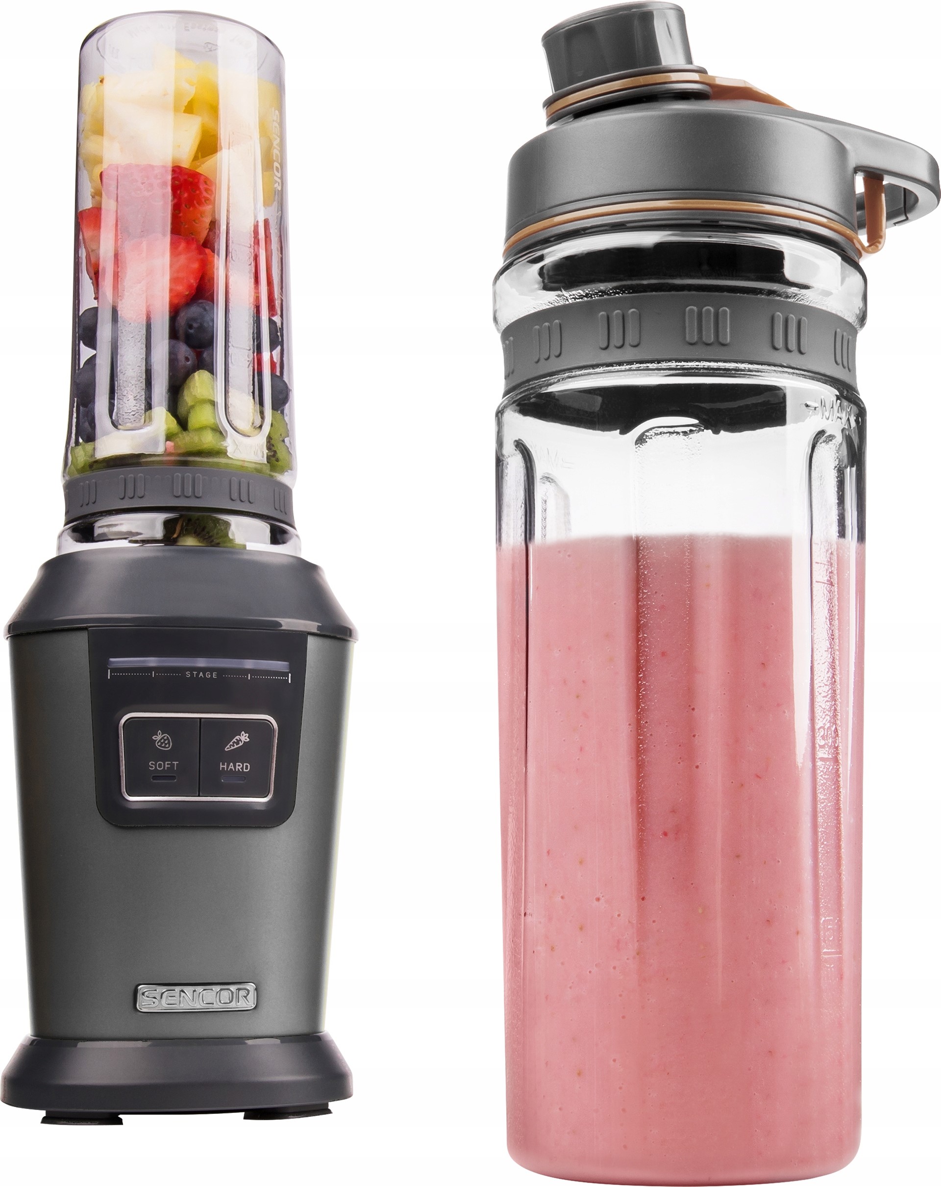 Smoothie Blender kielichowy koktajli Sencor 800W Model SBL 7178BK