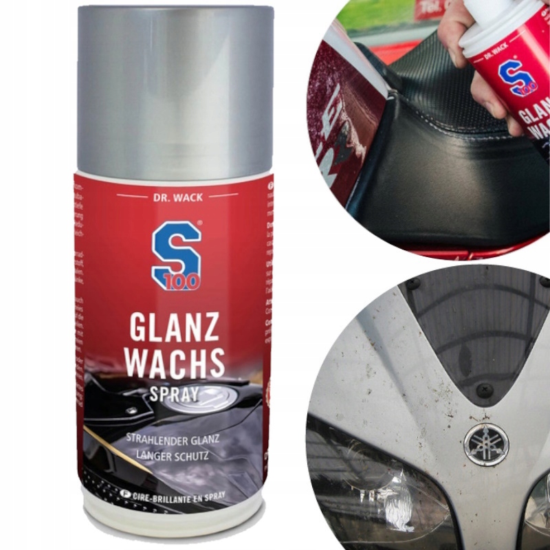 S100 Wosk W Sprayu Glanz Wachs Spray 250 ml