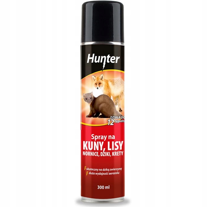 

Spray Na Kuny Lisy Łasice Krety Nornice 300ML
