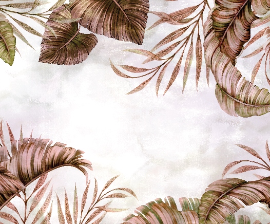 Fototapeta Okolité listy 300 x 250 cm štruktúra 350 g