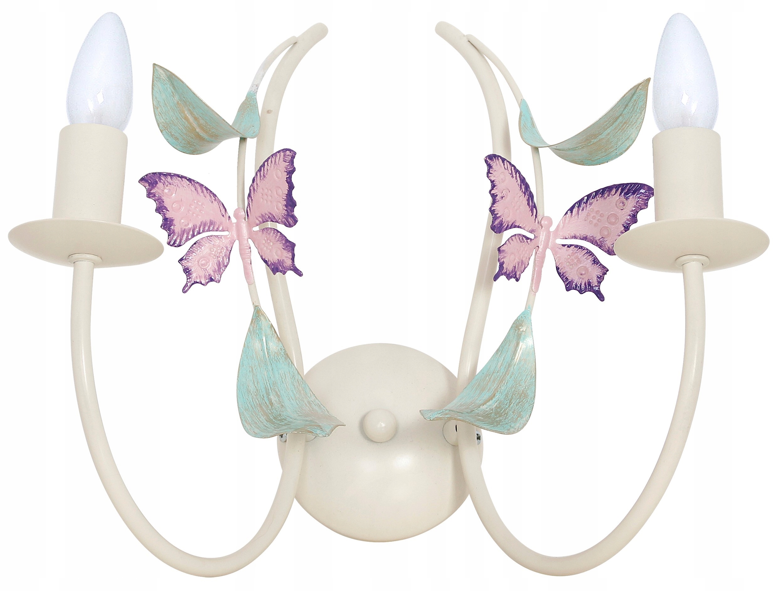 Nástenné svietidlo Summer Béžová Šedá 2xE14 štýlové v odtieňoch béžovej a šedej