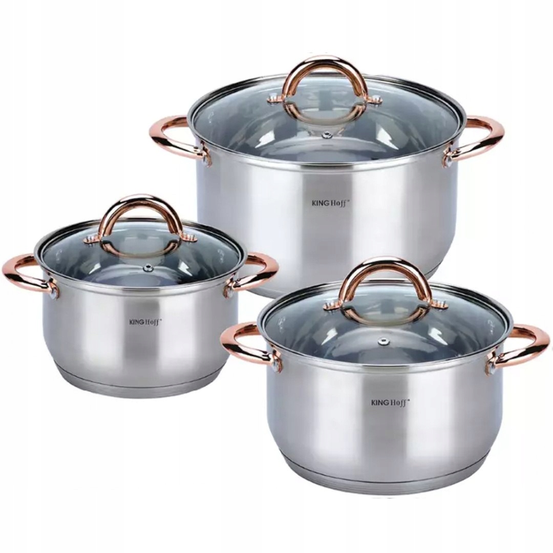 Sada Hrnců 6 Kusů Kinghoff KH-1762