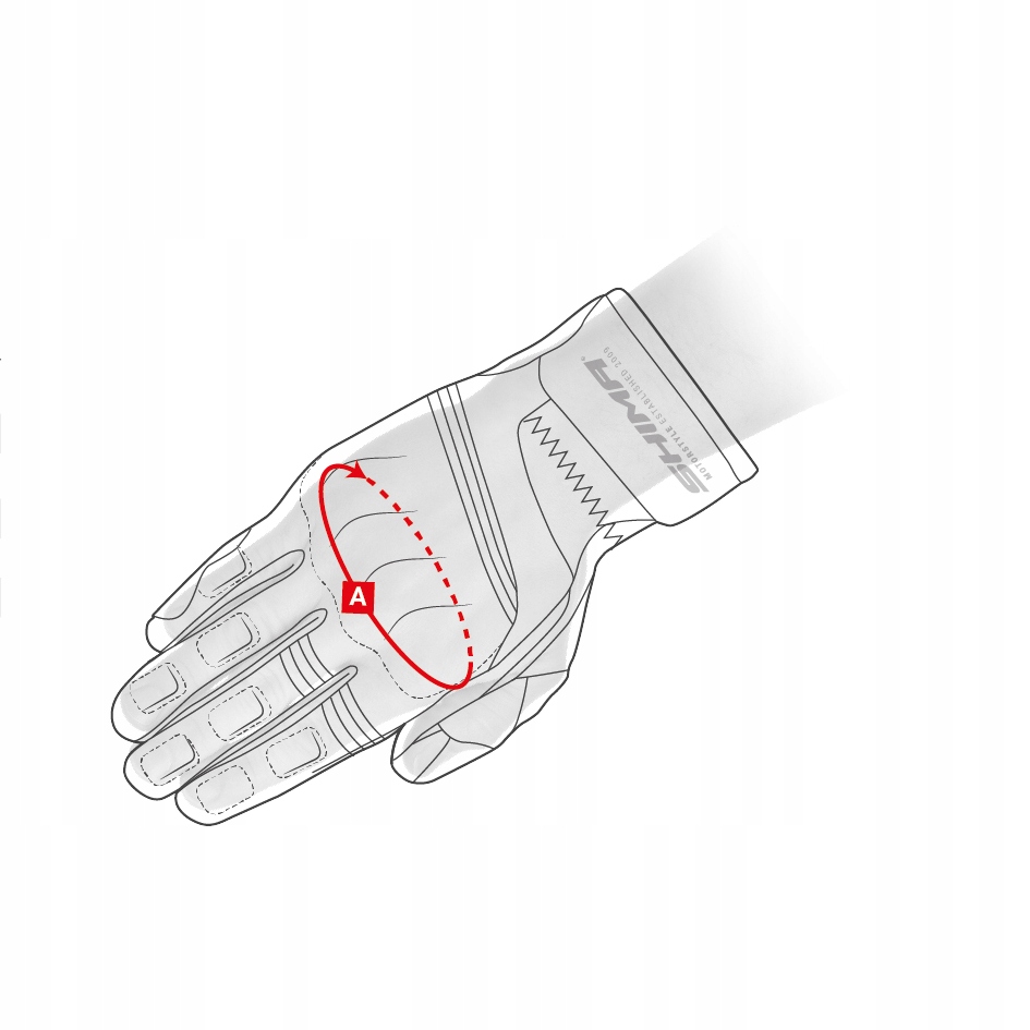 RĘKAWICE MOTOCYKLOWE | SHIMA BLAZE MEN WHITE | KRÓTKIE MIEJSKIE + GRATIS Rozmiar M