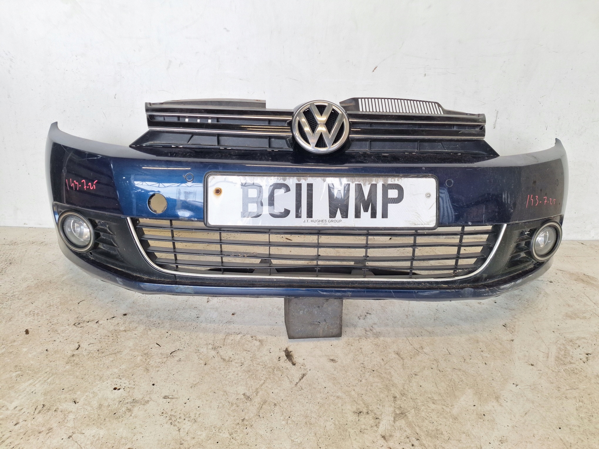 VOLKSWAGEN GOLF VI 08-13 bumper + 4 X PDC + grille