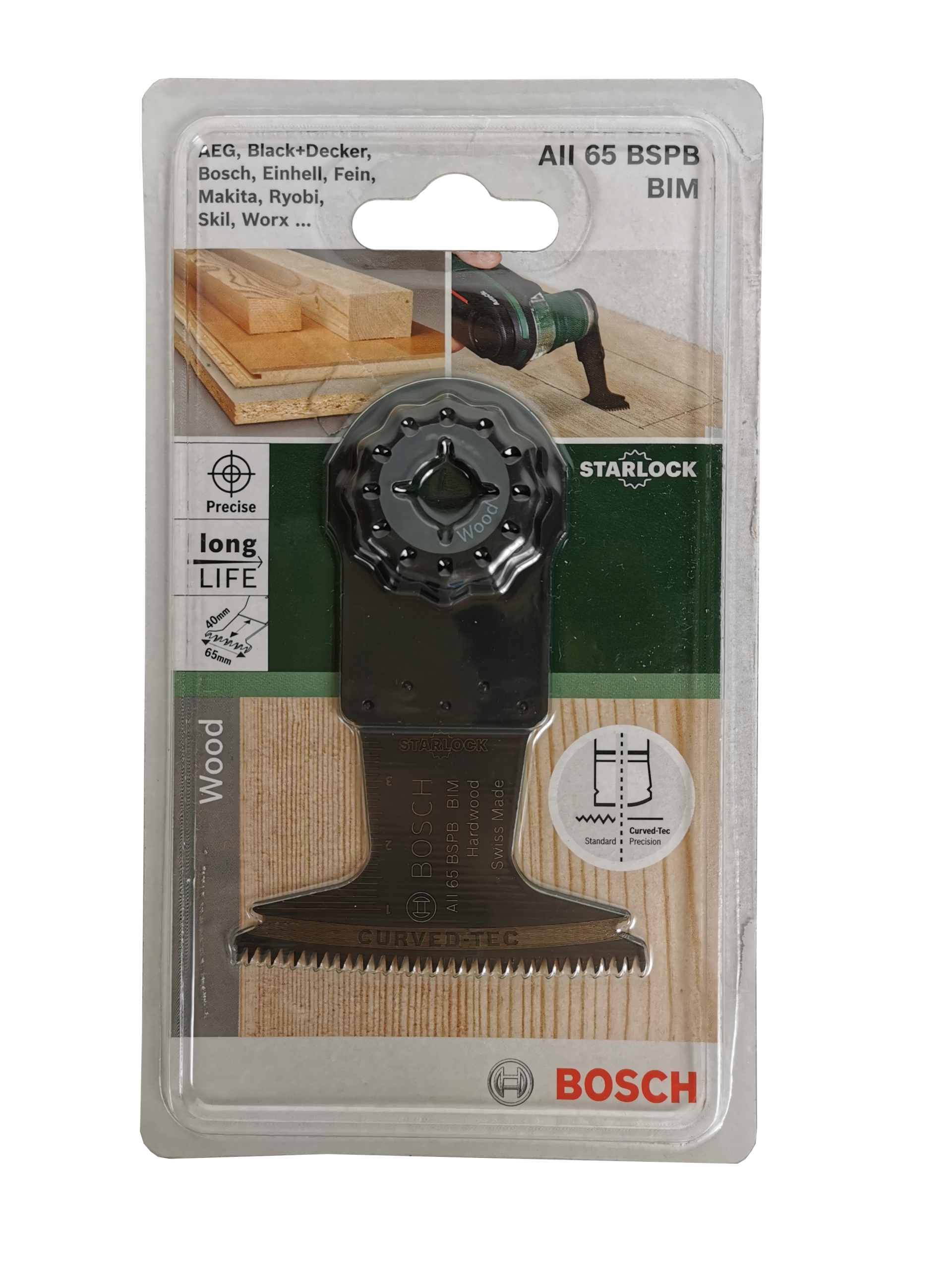 

Bosch Aii 65 Bspb Brzeszczot do cięcia wgłębnego