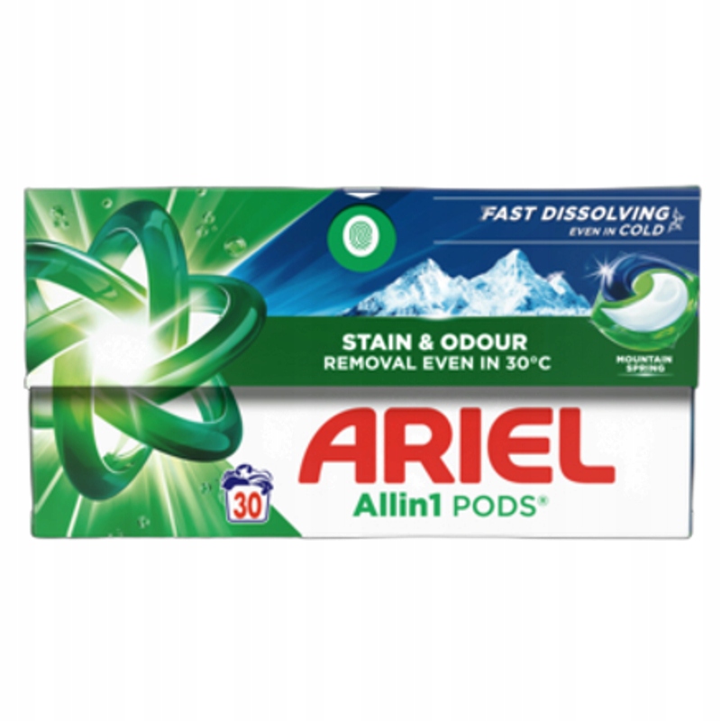 Levně Ariel Allin1 Pods Mountain Spring Kapsle na praní, 30 praní
