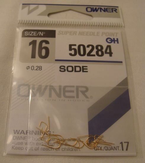 Owner Sode Size 16 Złoty
