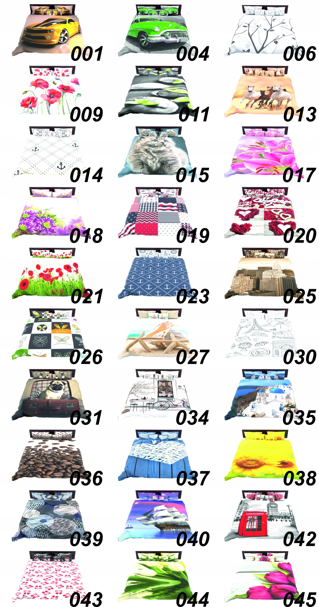 pościel 5-części 160x200 /001 Marka Inko