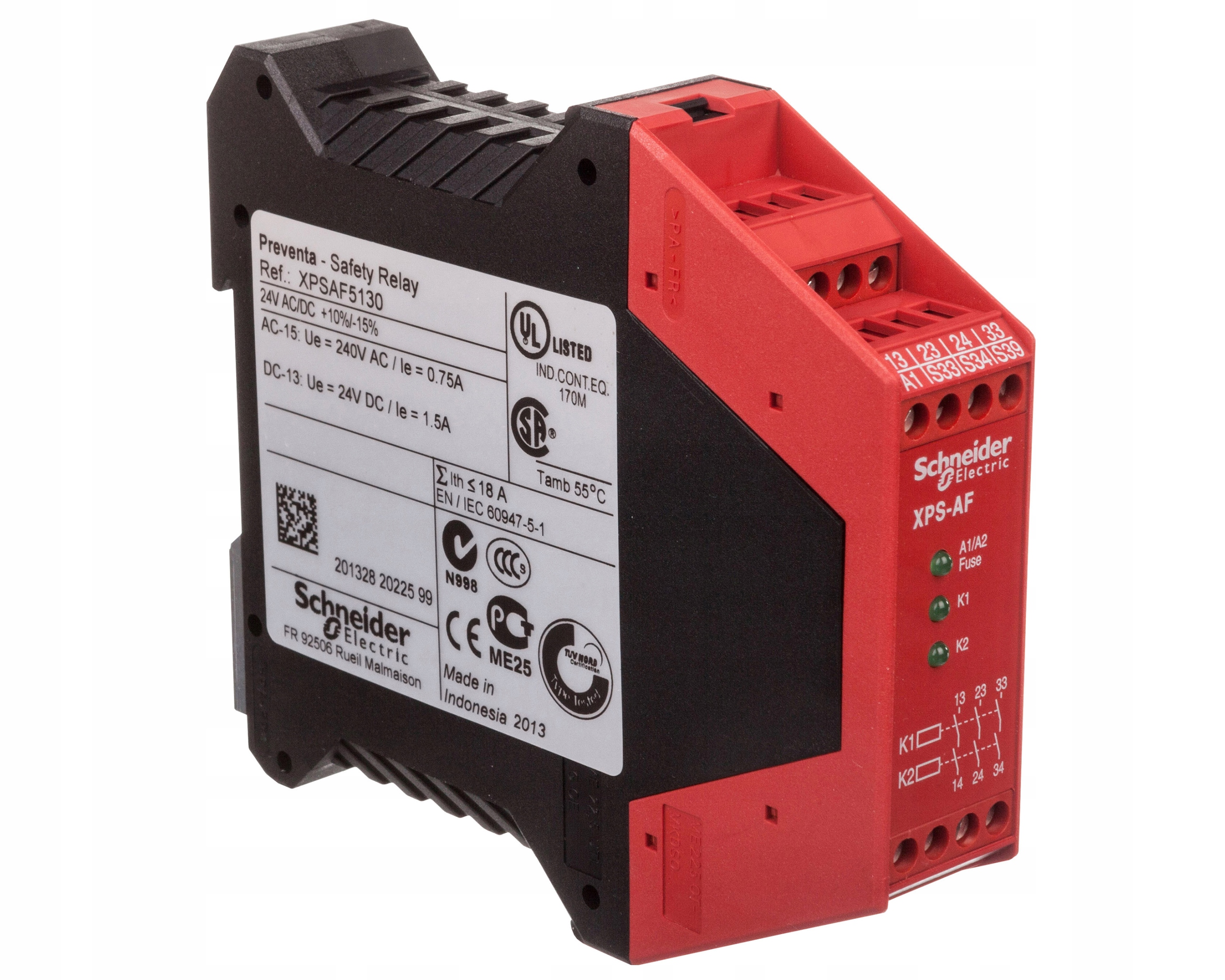 

Przekaźnik bezpieczeństwa do wyłącznika awaryjnego