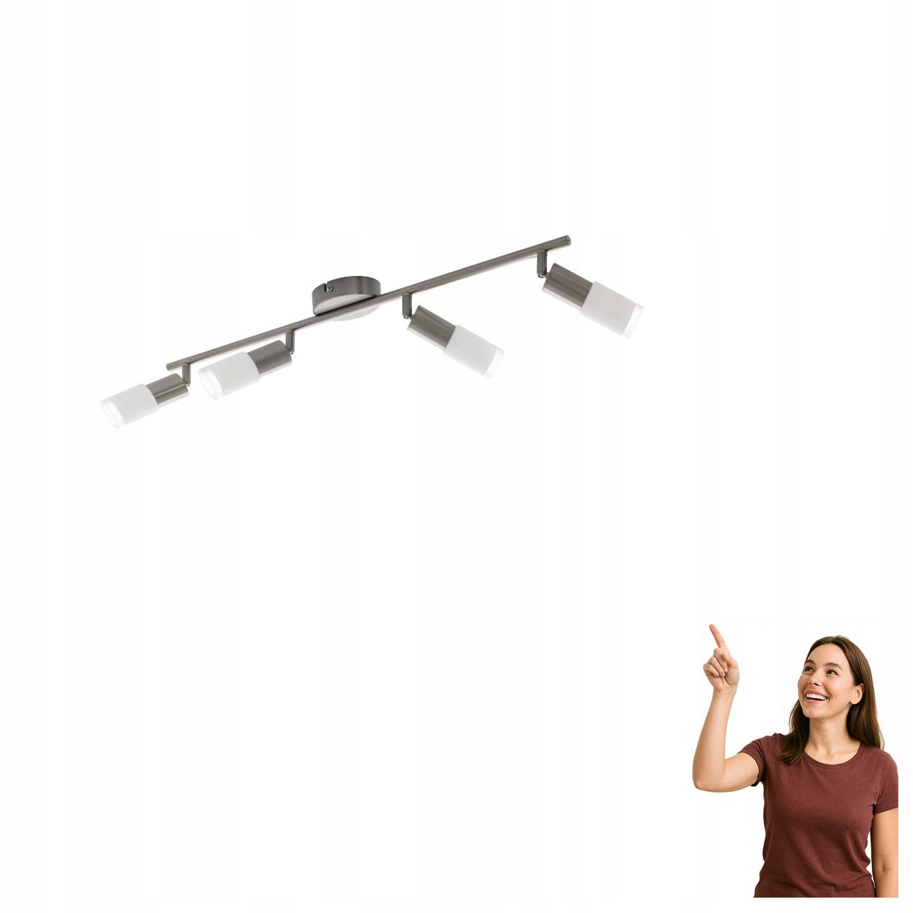 Lampa spot Led reflektor 4x3,5W Vedra 96789 Eglo