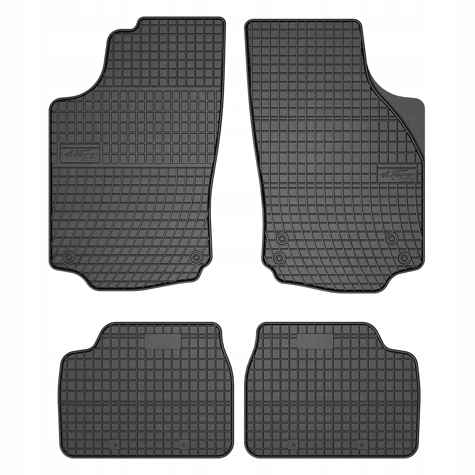 

Dywaniki gumowe ElToro do Opel Corsa C 2000-2006