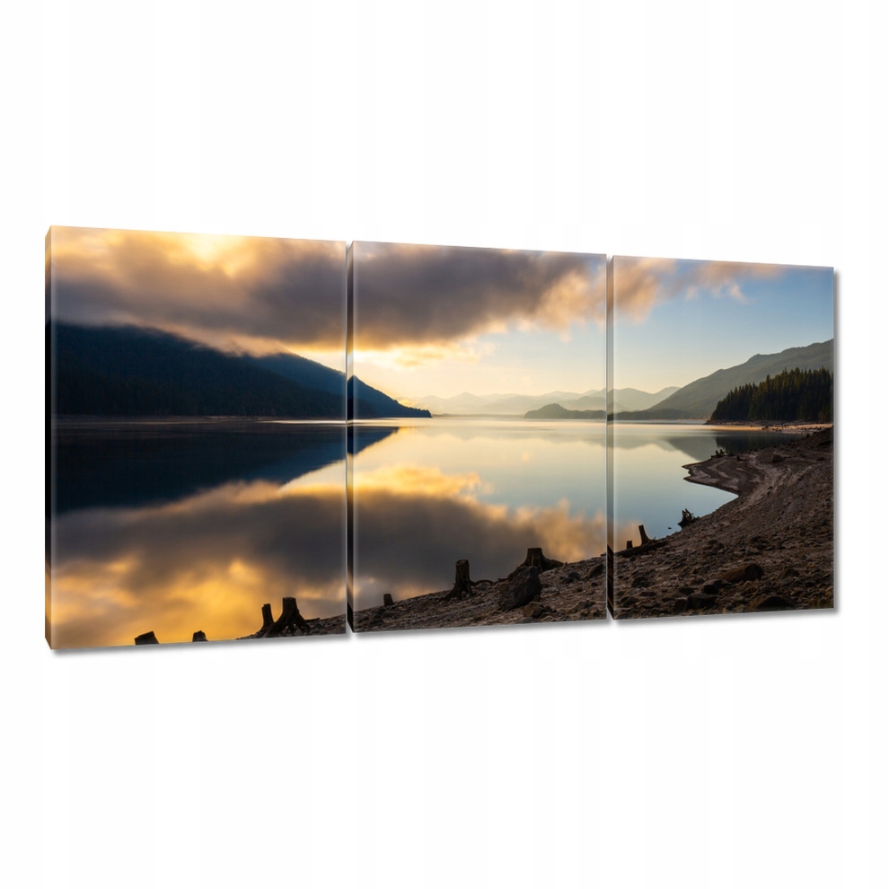

Obrazy 120x60 kamienie Plaża Rzeka