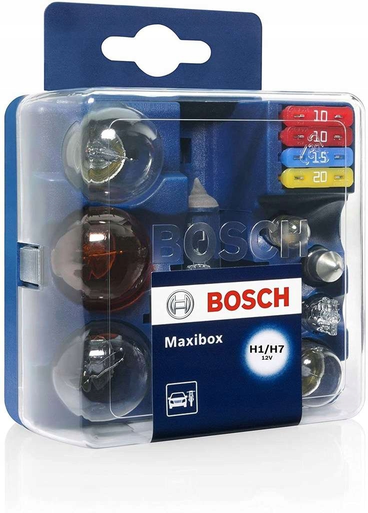 

Żarówki samochodowe Bosch Maxibox H1/H7 12V