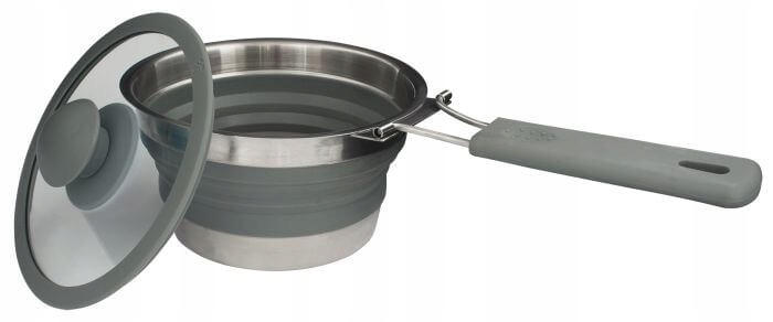 Kempingový skládací hrnec s rukojetí 1,0 L EuroTrail