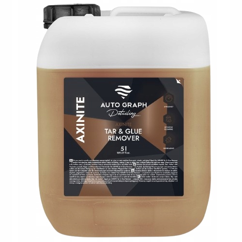 Auto Graph Axinite Tar & Glue Remover Odstránenie dechtu z lepidla a živice 5L