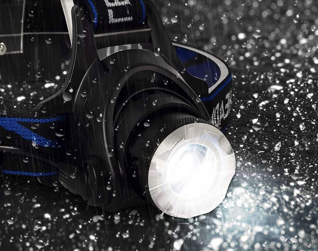 LATARKA CZOŁOWA NA GŁOWĘ CZOŁÓWKA LAMPKA LED ZOOM Model LL148